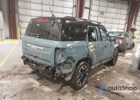 2021 Ford Bronco Sport Outer Banks from USA, damaged, VIN 3FMCR9C63MRB17256